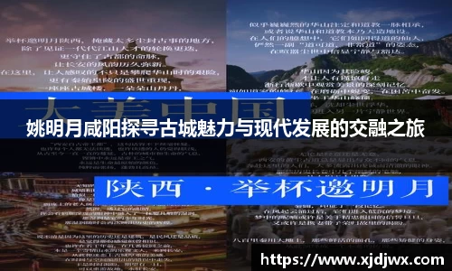 姚明月咸阳探寻古城魅力与现代发展的交融之旅