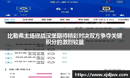 比勒弗主场迎战汉堡期待精彩对决双方争夺关键积分的激烈较量